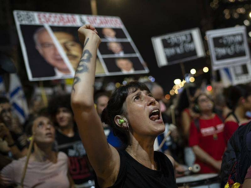 Israelis have been demanding the release of hostages held in Gaza following the October 7 attack. Photo: AP PHOTO