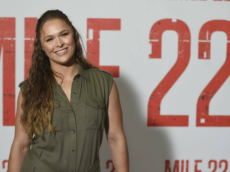 Former UFC star Ronda Rousey says she is pregnant with her second child. Photo: AP PHOTO
