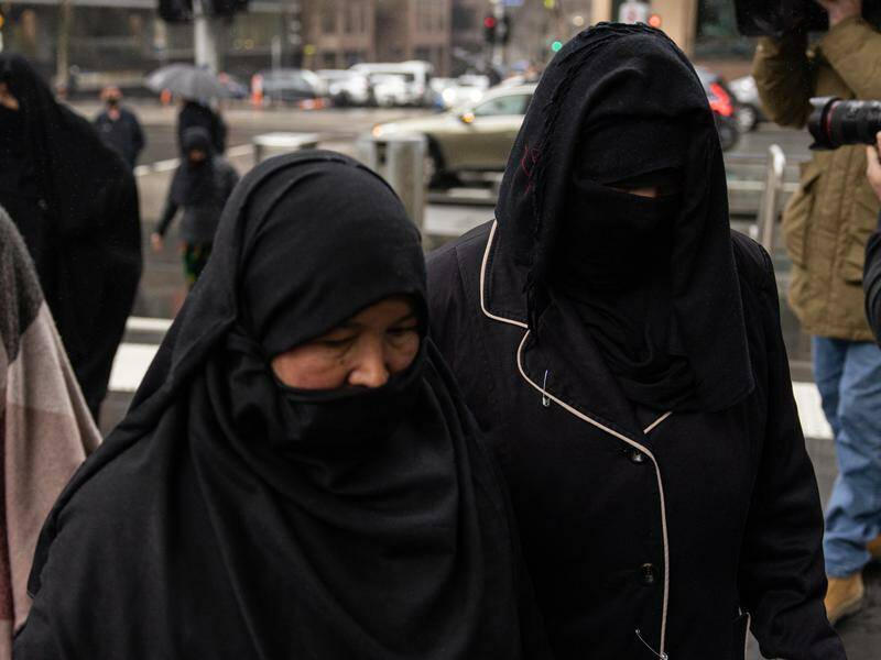 Sakina Muhammad Jan (right) faces deportation after her time in prison. Photo: Diego Fedele/AAP PHOTOS