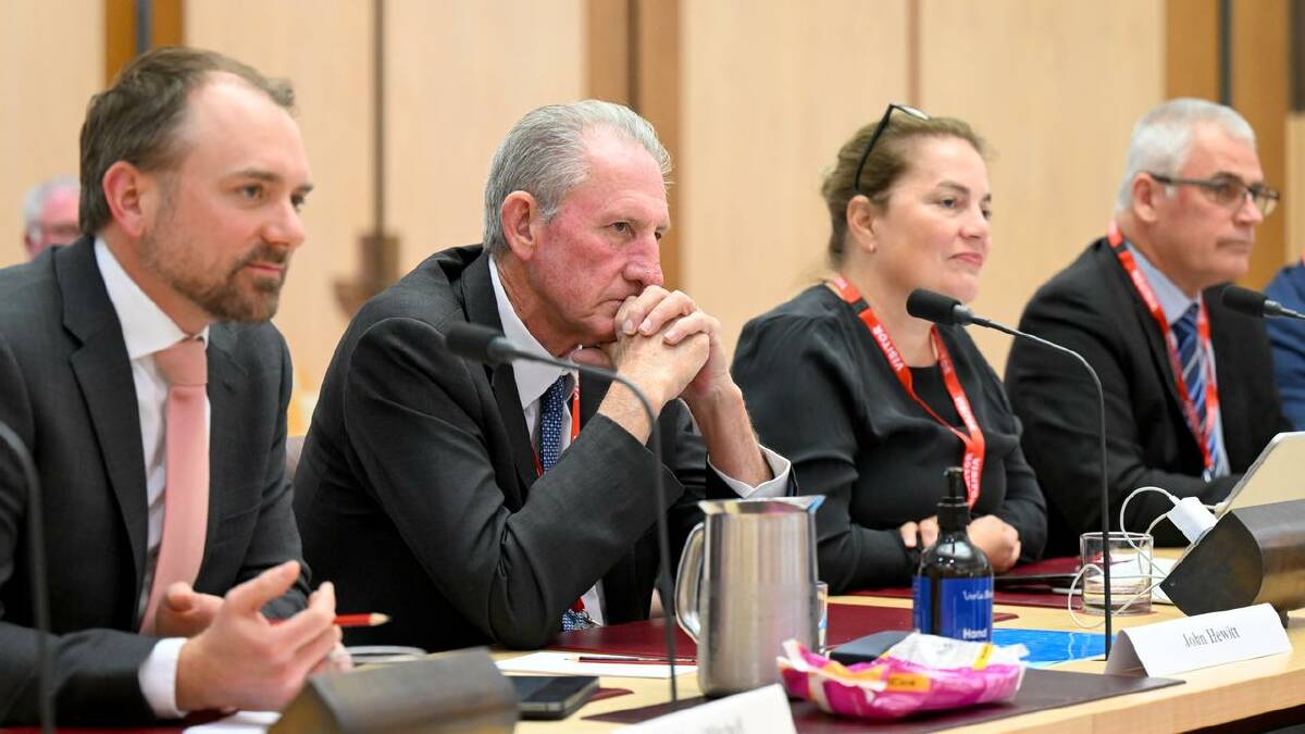 Telstra and Optus executives appeared before a Senate inquiry into the closure of the 3G network. (Lukas Coch/AAP PHOTOS)