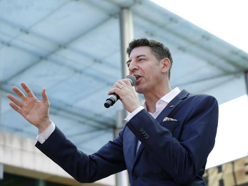 Lord mayor Basil Zempilas trumpeted Perth as a possible replacement host. (Philip Gostelow/AAP PHOTOS)