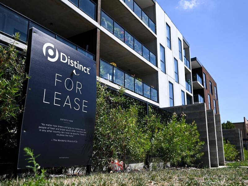 Conditions for long-suffering renters are improving, according to a national report. (Lukas Coch/AAP PHOTOS)