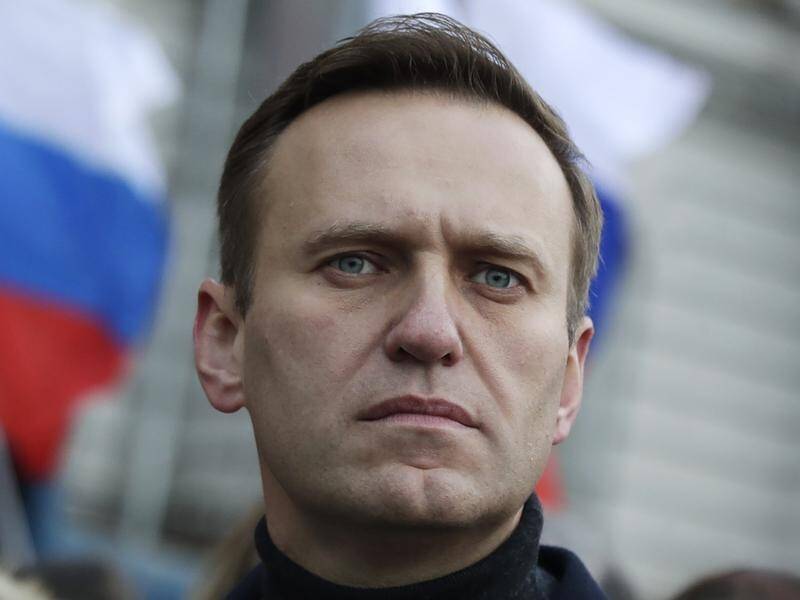 Russian opposition leader Alexei Navalny died while being held in an Arctic penal colony. (AP PHOTO)