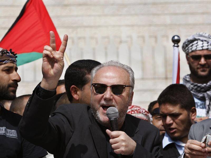 George Galloway (pictured in 2009) criticised Labour for supporting Israel in its war against Hamas. (AP PHOTO)