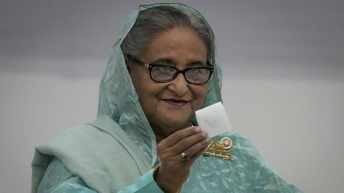 Sheikh Hasina's government scrapped the quota system in 2018. (AP PHOTO)