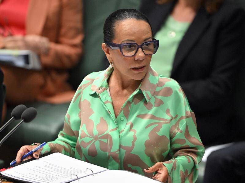 Linda Burney says a $97m support package will help people affected by the collapse of Youpla. (Mick Tsikas/AAP PHOTOS)