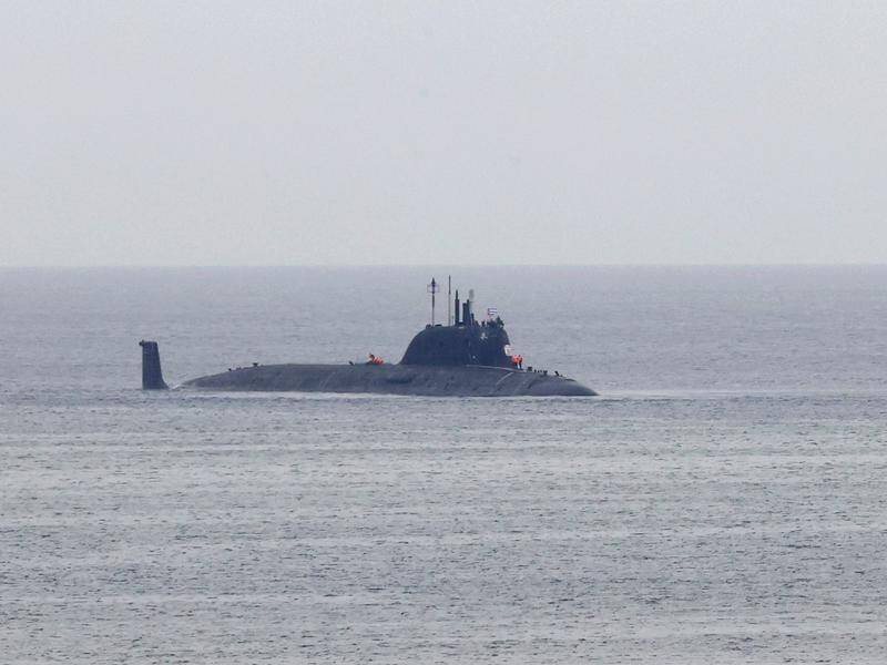 A Russian attack submarine reportedly conducted a mission close to the Irish Sea (file photo). (EPA PHOTO)