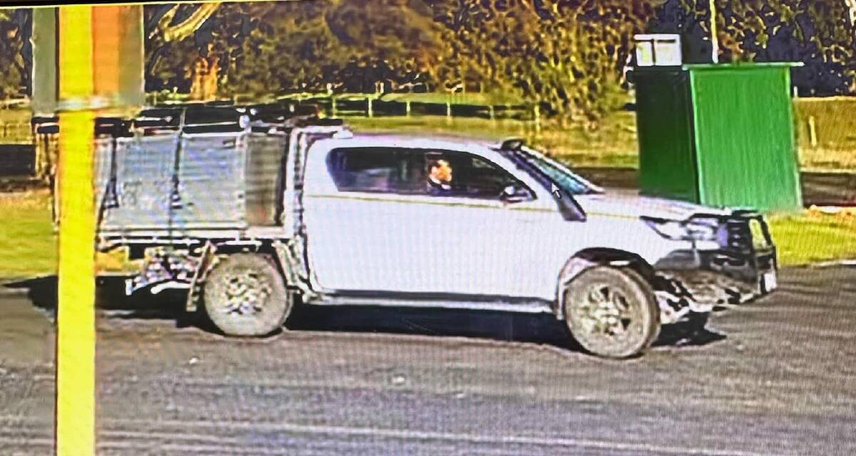 The thief hooked up a trailer at the Walbundrie Sports Ground between 9am and 9.15am on Sunday and stole it. Picture supplied