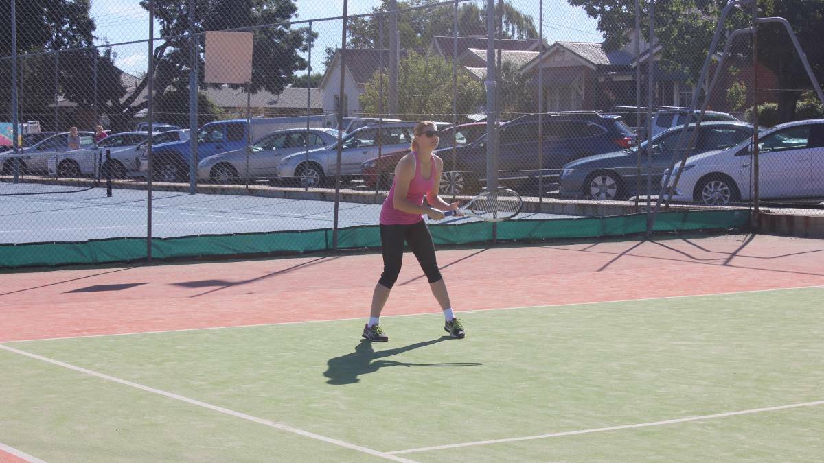 The Goulburn Seniors Tennis Tournament is back. 