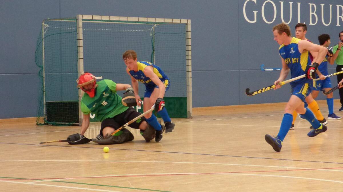 The Staines brothers will be in action for Australia in the FIH Indoor Hockey World Cup. Picture supplied. 