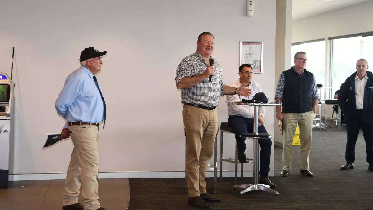 Greyhound Racing NSW CEO, Rob Macaulay in Goulburn earlier this year. Picture by Burney Wong.