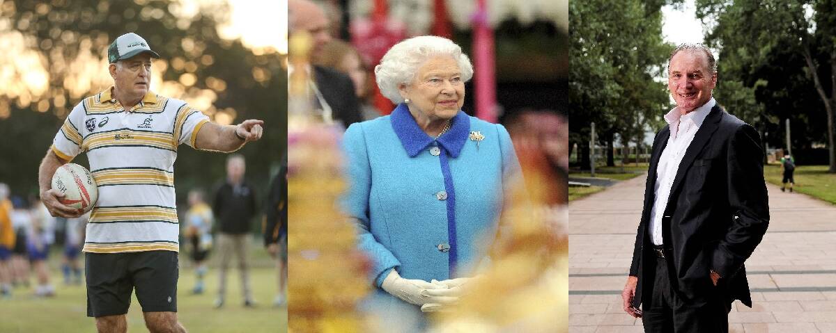 David Campese and Simon Poidevin both had the privilege of meeting Queen Elizabeth II a few times. 