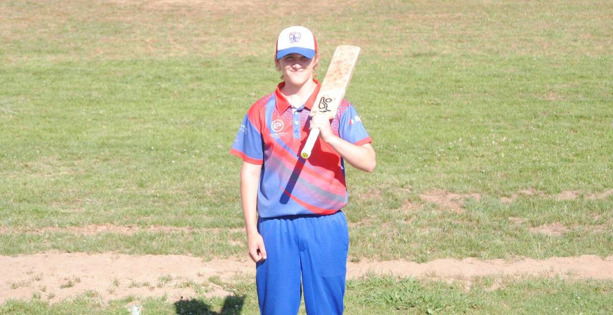 Ethan Hunt during a T20 match at Seiffert Oval. Picture by Burney Wong. 