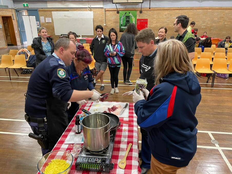Students outclass the adults in the Koori Cook Off. Photo: Daniel Strickland. 