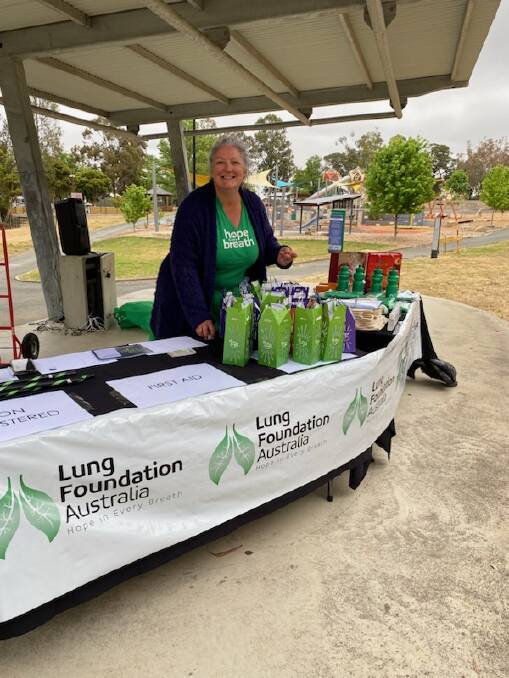 Organiser of Goulburn's Shine a Light on Lung Cancer Walk Mandy Gray. Picture supplied. 