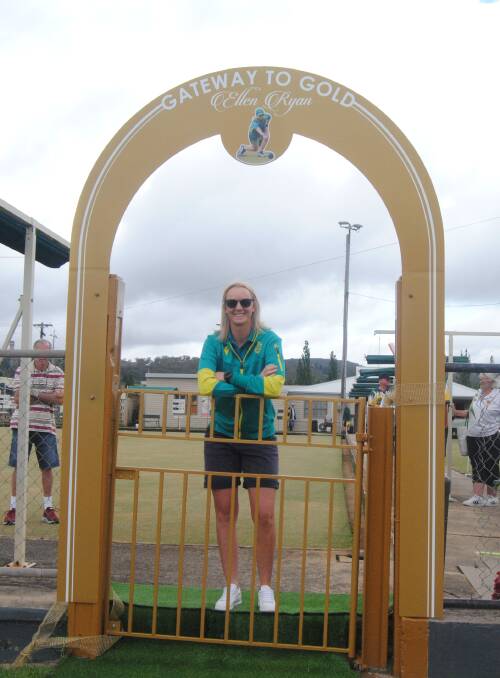 Ellen Ryan loves the Gateway to Gold at the Goulburn Railway Bowling Club. Picture by Burney Wong. 