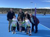 Upgrades to netball courts at Carr Confoy Oval are complete. Pictures by Burney Wong. 