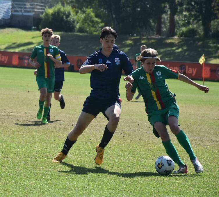 Caolan wants to play for the Socceroos. 