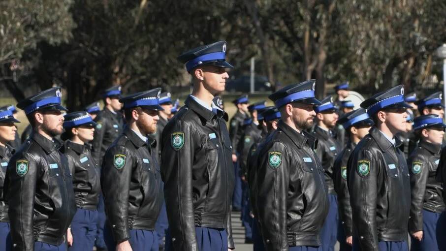 A total of 182 recruits were sworn in. Photo: NSW Police. 