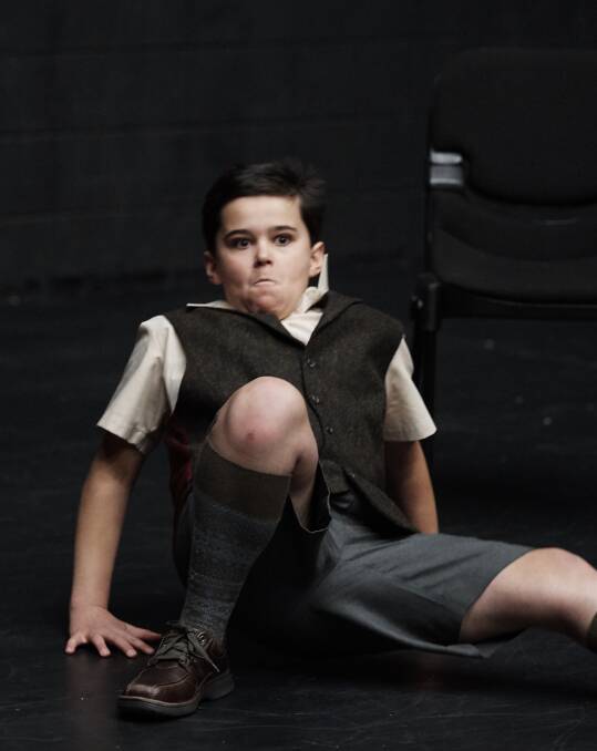 ACTING: Joshua Arnold during one of his performances at the Sydney Eisteddfod. Photo supplied. 