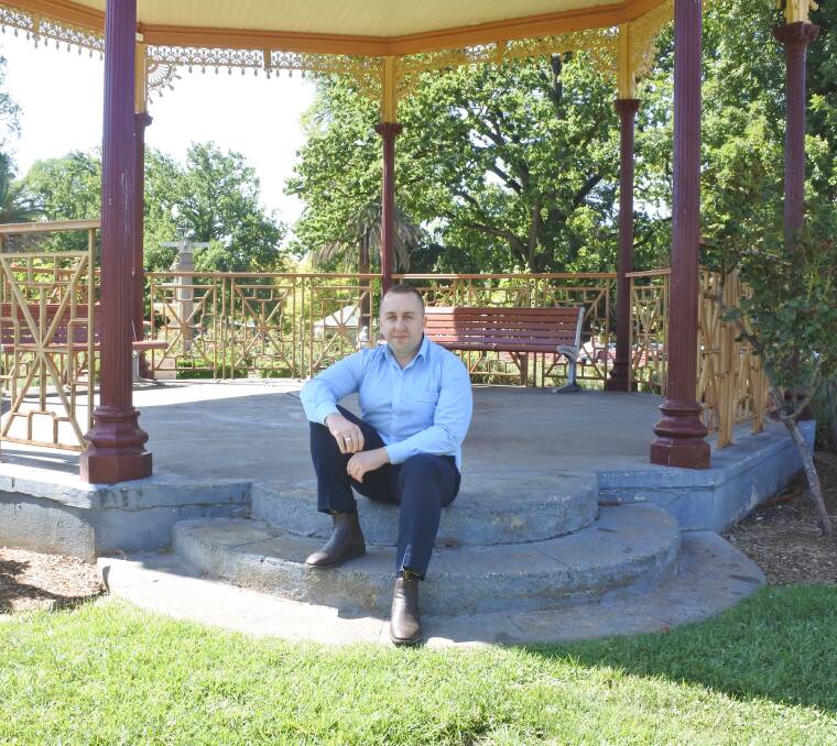 AIR TIME: Josh Matthews is Radio Goulburn's new general manager. 'We want to take the interest of the community in radio to newer heights,' he says. Photo: Neha Attre