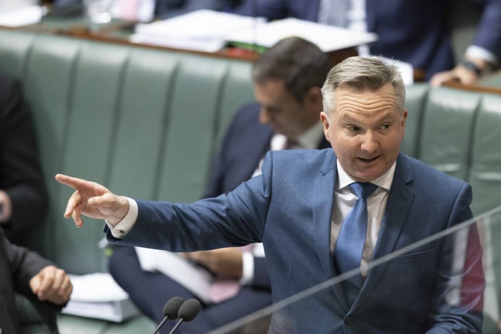 Climate Change and Energy Minister Chris Bowen says Australians are missing out on a range of cheap EVs because of "outdated" policies. Picture by Keegan Carroll