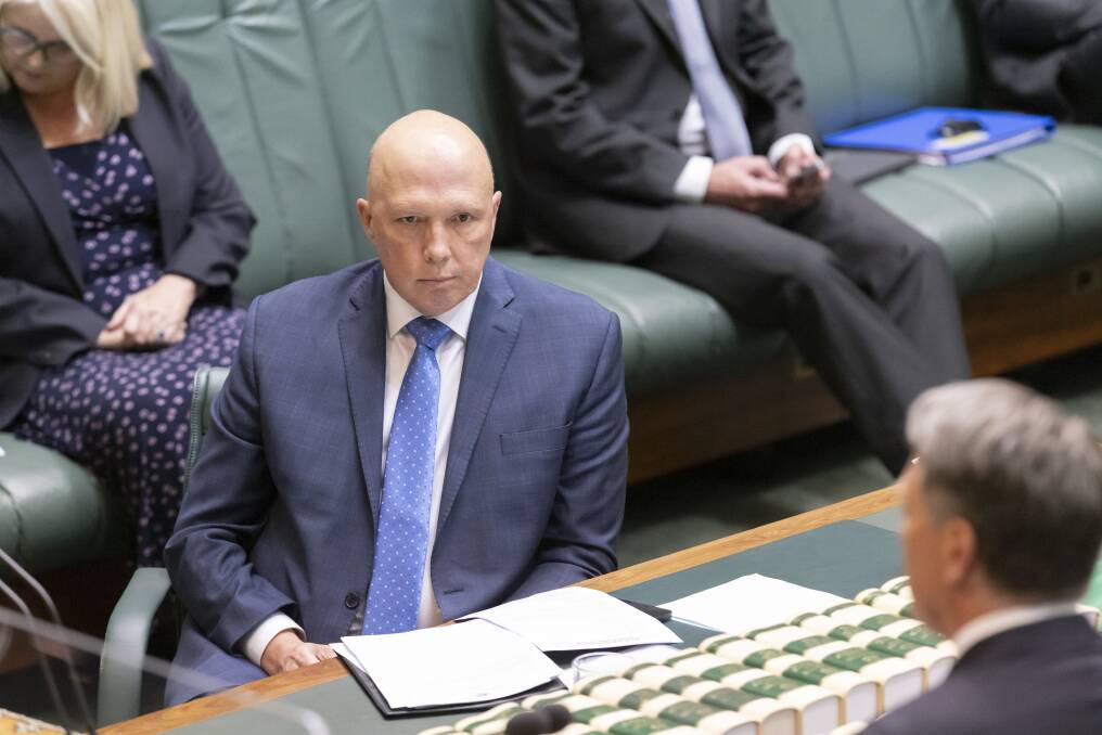 It would severely undermine public trust if the Parliament established a National Anti-Corruption Commission that favours Peter Dutton's proposal. Picture by Keegan Carroll